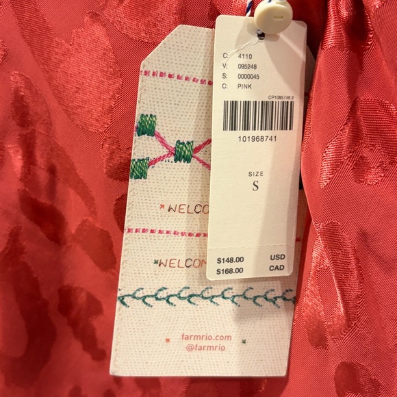 NWT Farm Rio Printed Top - Picture 5 of 5